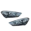 Yoonshan Head Light for HYUNDAI TUCSON (2016) Pair_Front_View(OE:92101-D3110,92102-D3110)
