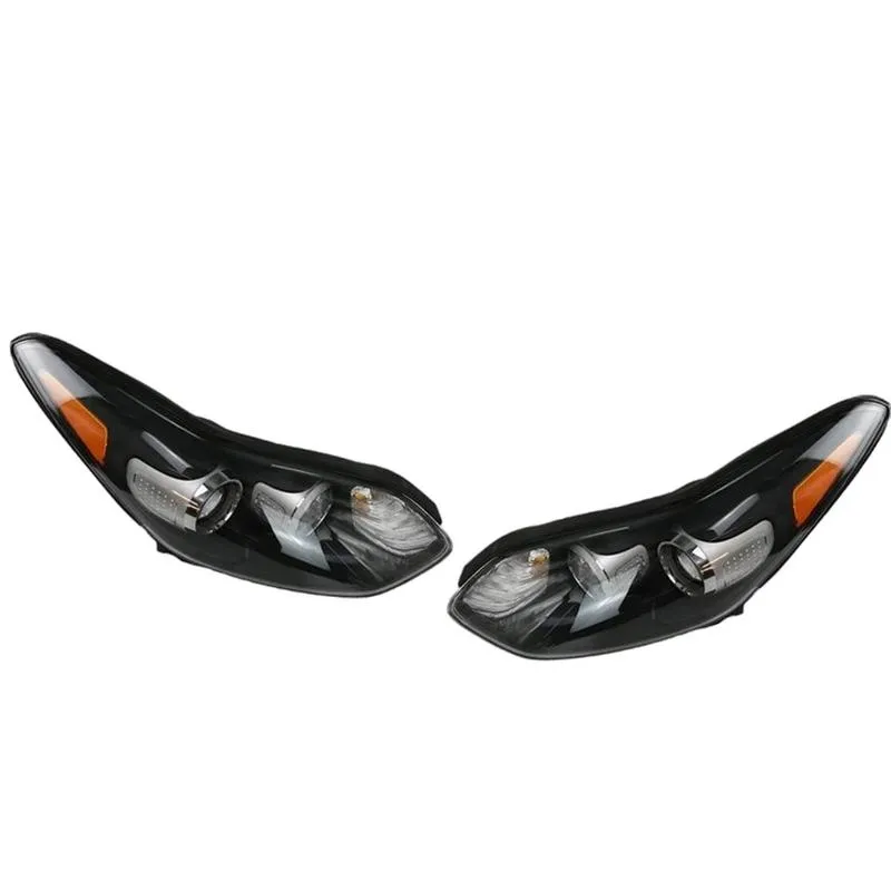 Yoonshan Head Light for KIA KX5 SPORTAGE (2017-2018) Pair_Front_View(OE:92101-H3000,92102-H3000)