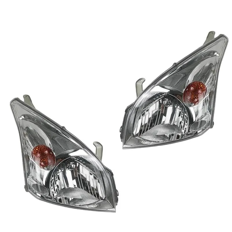 Yoonshan Head Light for LAND CRUISER PRADO (2003-2008) Pair_Front_View(OE:81130-6A220,81170-6A260,81130-6A230,81170-6A060)