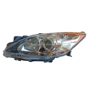 Yoonshan Head Light for MAZDA 3 4D 5D (2009-2013) Front_View(OE:R:BBP2-51-0KOG,L:BBP2-51-OLOG)