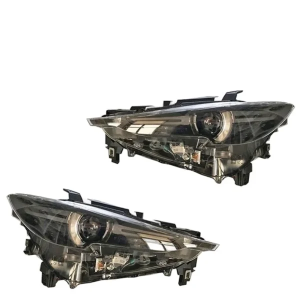 Yoonshan Head Light for MAZDA CX-5 (2017) Pair_Front_View(OE:KD5J-51-031F,KD5J-51-041F)