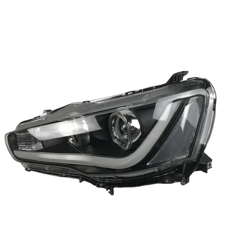 Yoonshan Head Light for MITSUBISHI LANCER EX (2008-2008) Left_Light_Side_View(OE:8301B433,8301B432,8301B428,8301B427,MN206527)