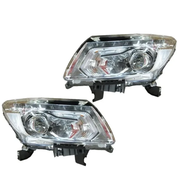 Yoonshan Head Light for NISSAN NAVARA FRONTIER NP300 (2015) Pair_Front_View(OE:26060-4JA3B,26010-4JA3B)