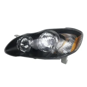 Yoonshan Head Light for TOYOTA COROLLA USA BLACK (2005-2008) Front_View(OE:81110-02370)