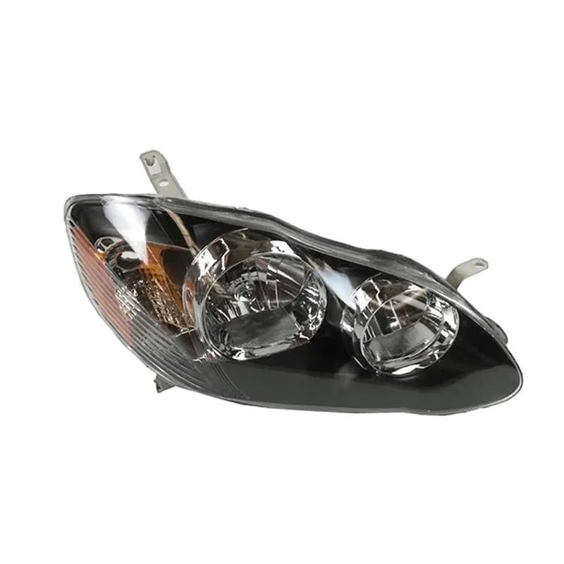 Yoonshan Head Light for TOYOTA COROLLA USA BLACK (2005-2008) Top_Angle_View(OE:81110-02370)
