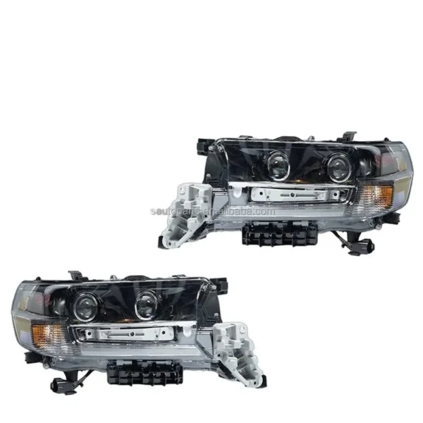 Yoonshan Head Light for TOYOTA LAND CRUISER (2016) Pair_Front_View(OE:-)
