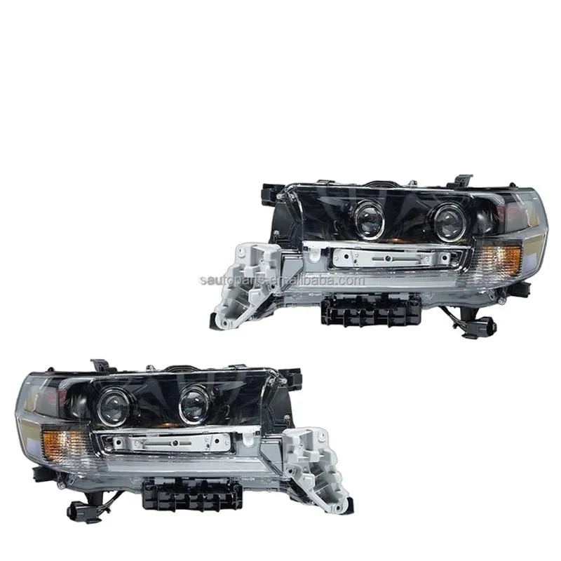 Yoonshan Head Light for TOYOTA LAND CRUISER (2016) Pair_Front_View(OE:-)