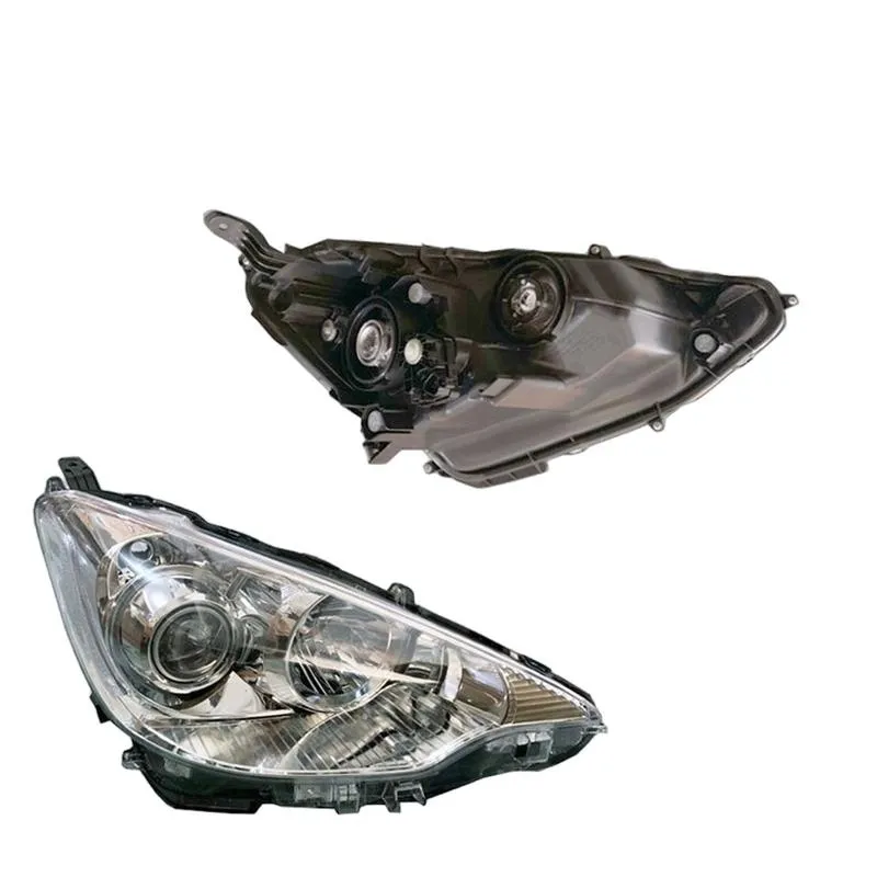 Yoonshan Head Light for TOYOTA PRIUS C NHP10/AQUA (2011-2014) Top_Angle_View(OE:81110-52E60,81150-52E60,52-244)