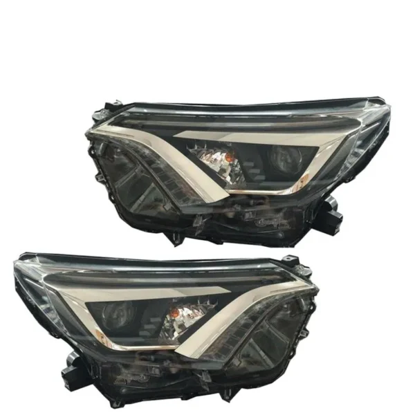 Yoonshan Head Light for TOYOTA RAV4 (2015-2018) Pair_Front_View(OE:811100R110,8114542680)