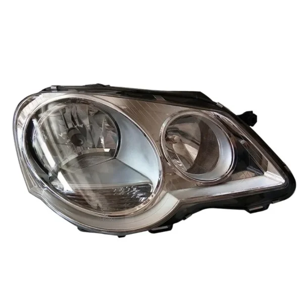 Yoonshan Head Light for VOLKSWAGEN POLO V (2005-2008) Front_View(OE:R:6Q1941008AJ,L:6Q1941007AJ)
