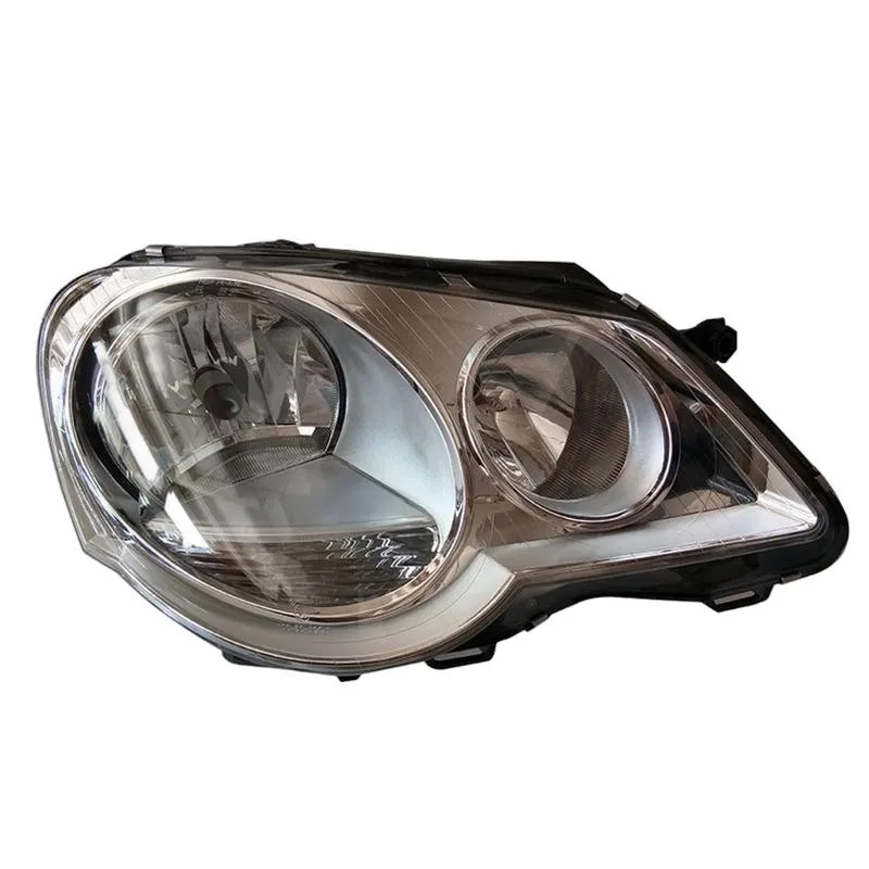 Yoonshan Head Light for VOLKSWAGEN POLO V (2005-2008) Front_View(OE:R:6Q1941008AJ,L:6Q1941007AJ)