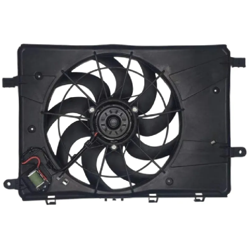 Yoonshan Radiator Fan for CHEVROLET CRUZE 1.5L (2015-) Back_View(OE:16466888,13267630,13335181,13335182,13289624,13289621,52429240)