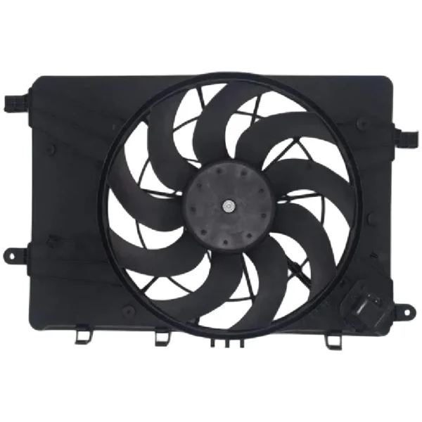 Yoonshan Radiator Fan for CHEVROLET CRUZE 1.5L (2015-) Front_View(OE:16466888,13267630,13335181,13335182,13289624,13289621,52429240)