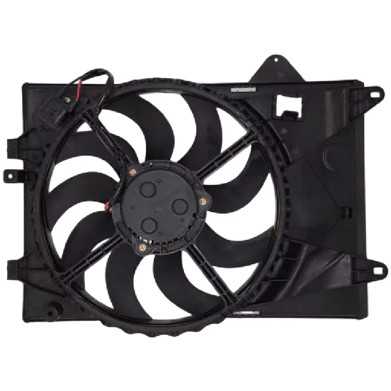Yoonshan Radiator Fan for CHEVROLET SONIC (2012-2015) Back_View(OE:95942900,95352379,94509632,9508111,96945951,52096865,95353142,95018602)